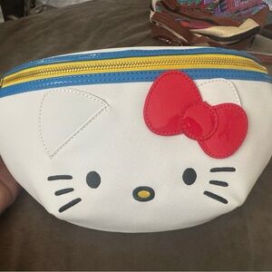 Sanrio Hello Kitty White and Red Fanny pack